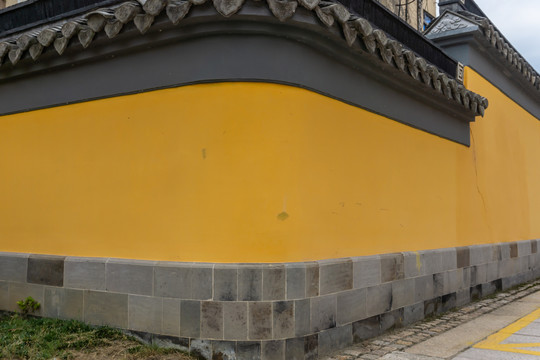 泰州南山寺墙