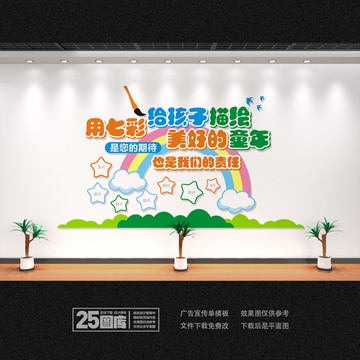 美術(shù)室文化墻