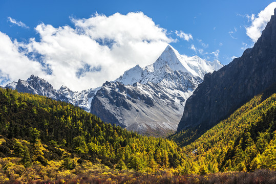 央迈勇雪山