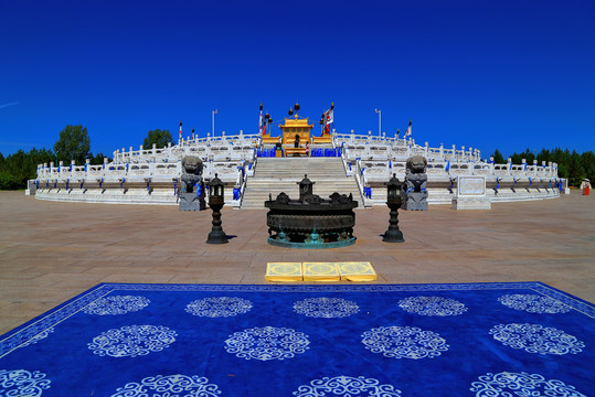 成吉思汗陵祭坛