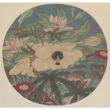 吳炳秋花圖