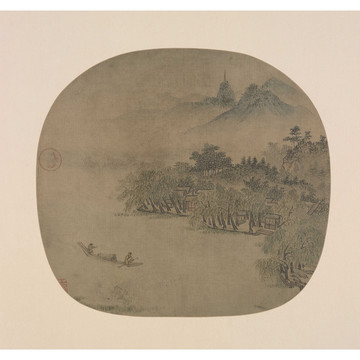 燕文貴西湖春曉圖