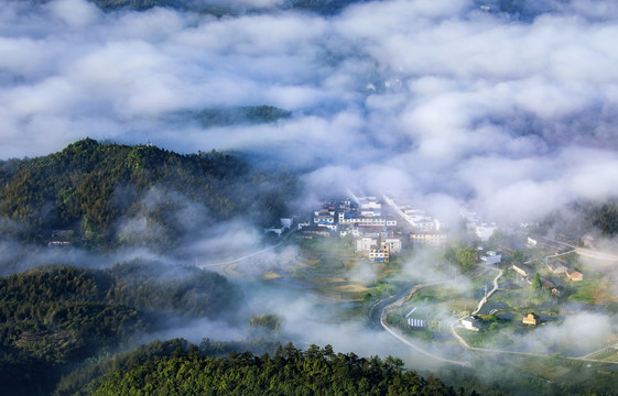 柘荣云雾高山风光