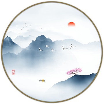 水墨山水