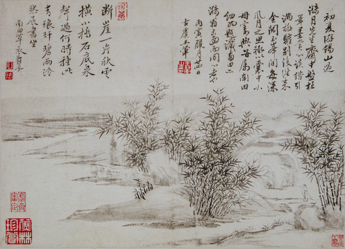 王翚清代山水國畫