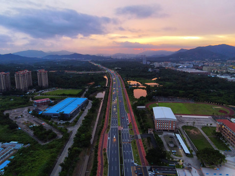 珠海风光之金唐西路