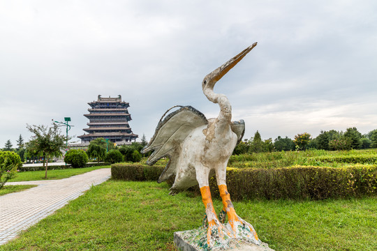 山西永济鹳鹊楼