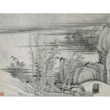 龔賢山水國畫
