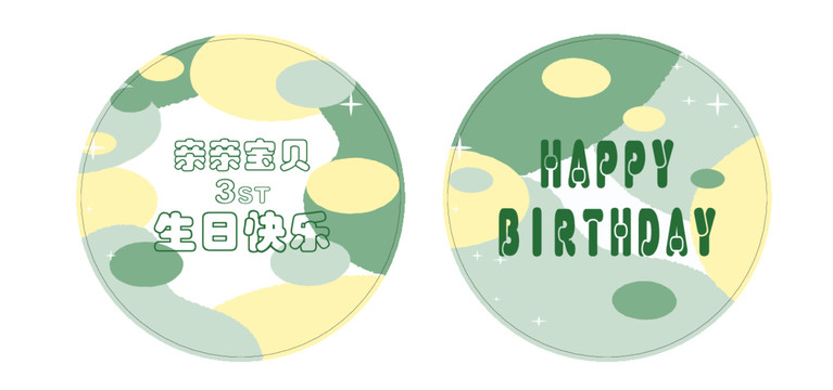兒童生日宴會海報設(shè)計