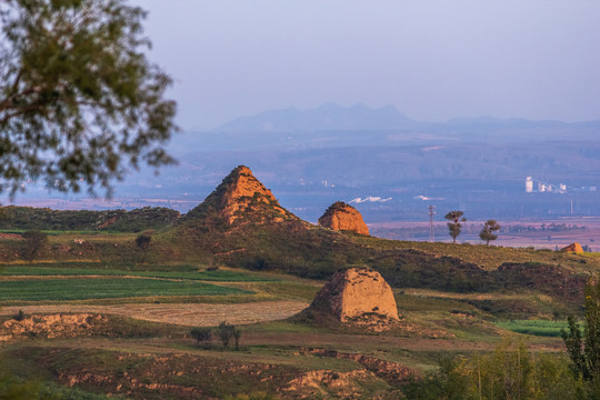 中国山西摩天岭风景区自然风光