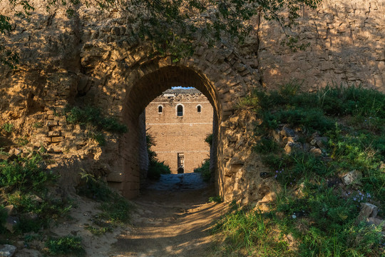 中国山西摩天岭风景区自然风光