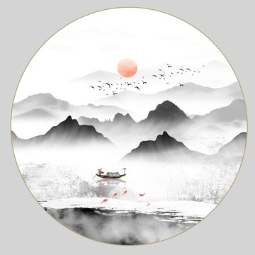 水墨山水