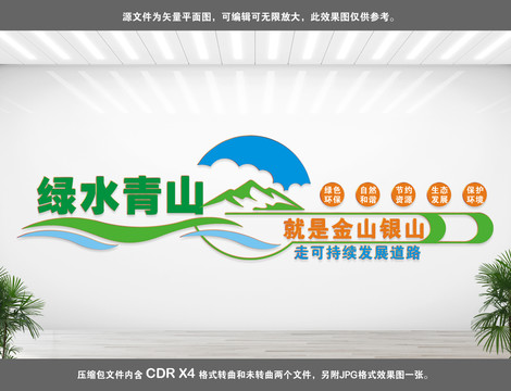 綠水青山就是金山銀山
