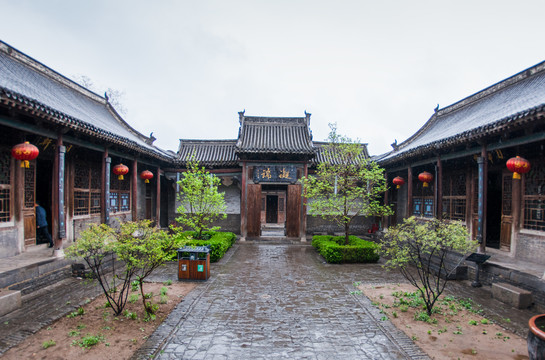 雨后的河南安阳马氏庄园