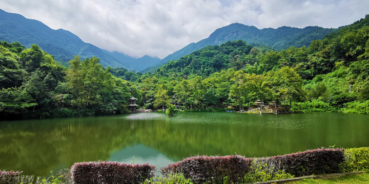 野趣谷湖畔