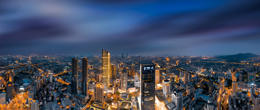 无锡城市CBD夜景