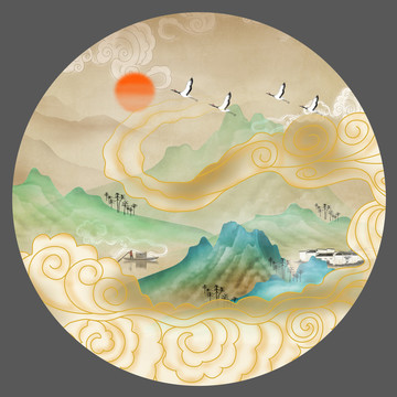 國潮插畫