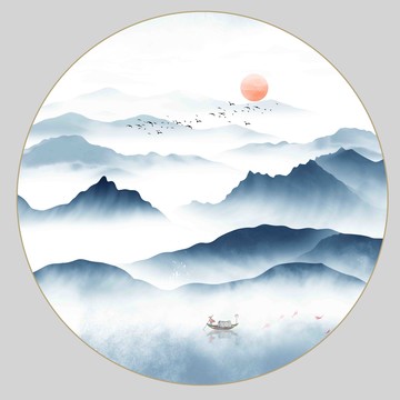新中式意境山水