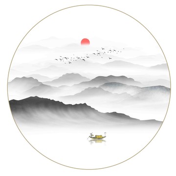 水墨山水