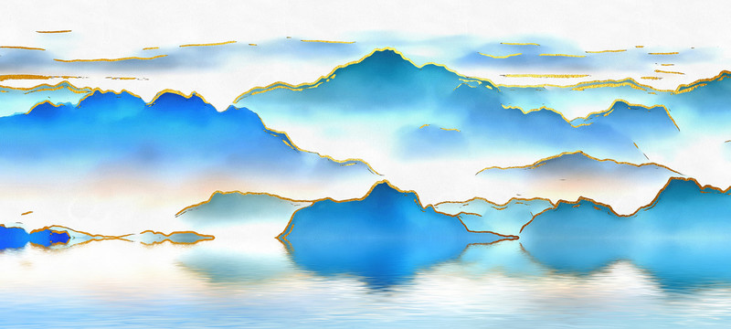 裝飾山水畫