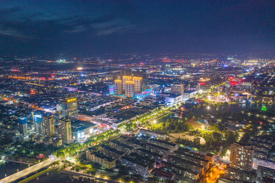 莱西城市夜景