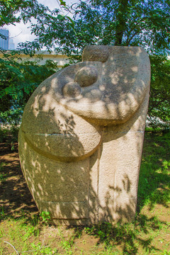沈阳中山公园雕塑雕像石雕