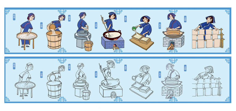 手工米線制作流程
