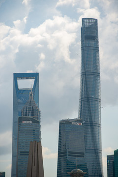 上海大厦环球金融中心金茂大厦