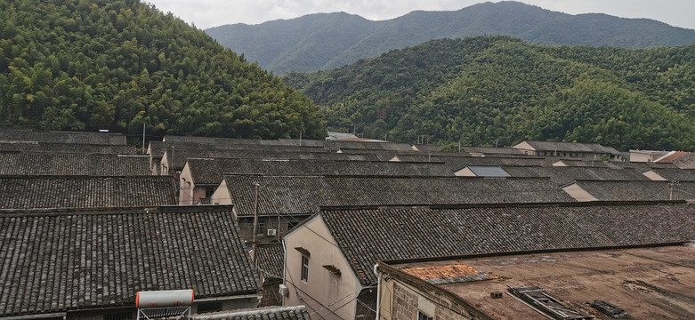 勤勇村屋顶