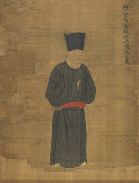 夏圭睢陽五老圖王渙