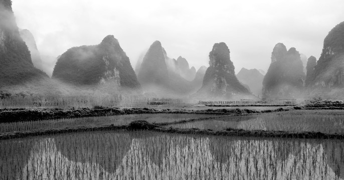 水墨山水