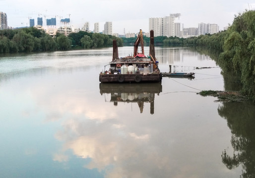 南京秦淮河一角