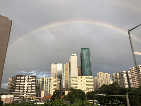 雨后的彩虹