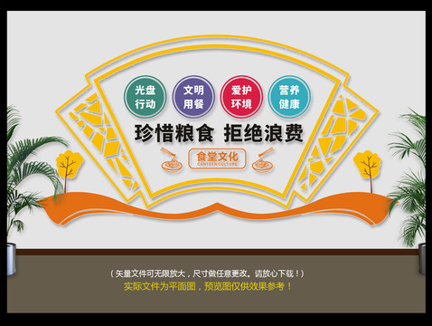 珍惜糧食拒絕浪費