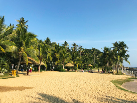 海南陵水县清水湾风光