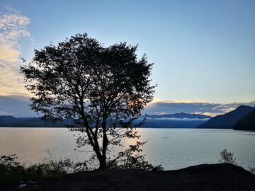 湖景