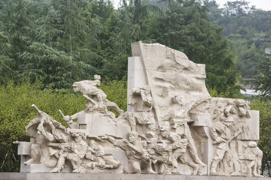 解放军雕塑