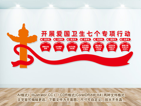 愛國(guó)衛(wèi)生七個(gè)專項(xiàng)行動(dòng)
