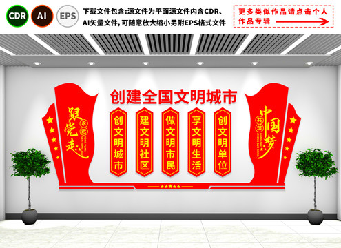 創(chuàng)建文明城市標(biāo)語