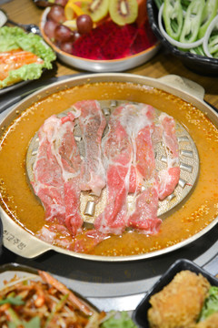 火锅肉片
