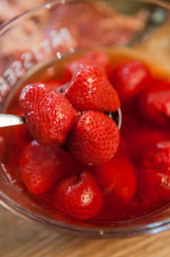草莓甜品