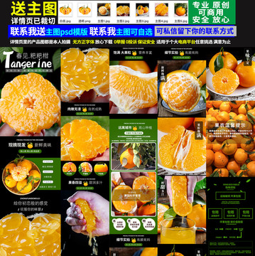 粑粑柑詳情頁