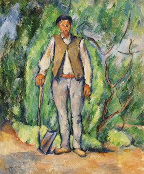 Paul.Cézanne园丁