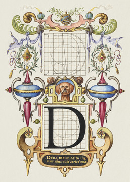 米拉善本字母D的构造指南