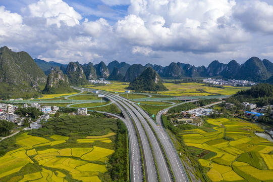 靖西高速互通风景