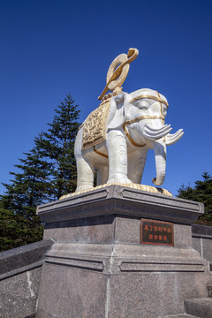 峨眉山六牙白象