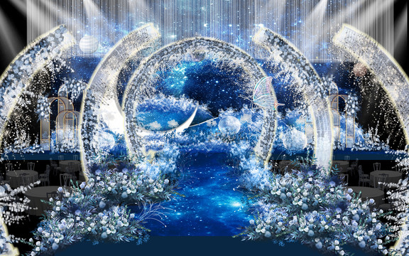 星空婚禮效果圖