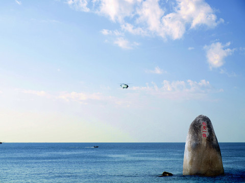 海南三亚天涯海角风光