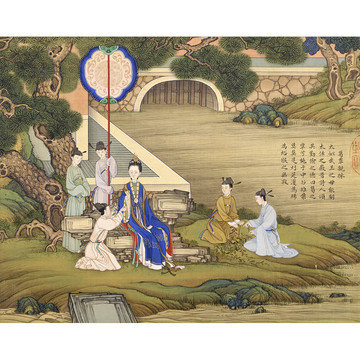 焦秉貞 葛覃親采