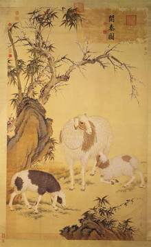 郎世寧開泰圖